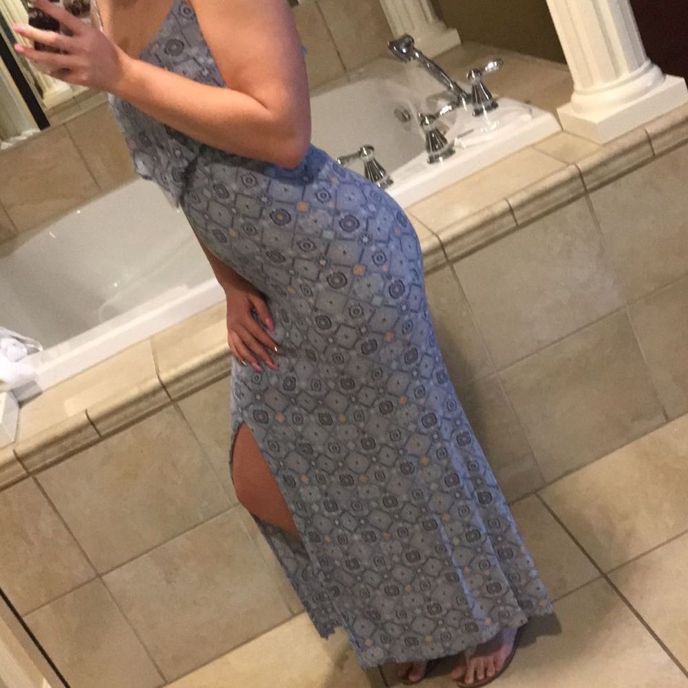 Geo Maxi Dress - Picture 2 of 11